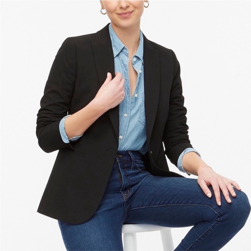 J. Crew Factory Ruby Blazer Jacket Single Button … - image 2